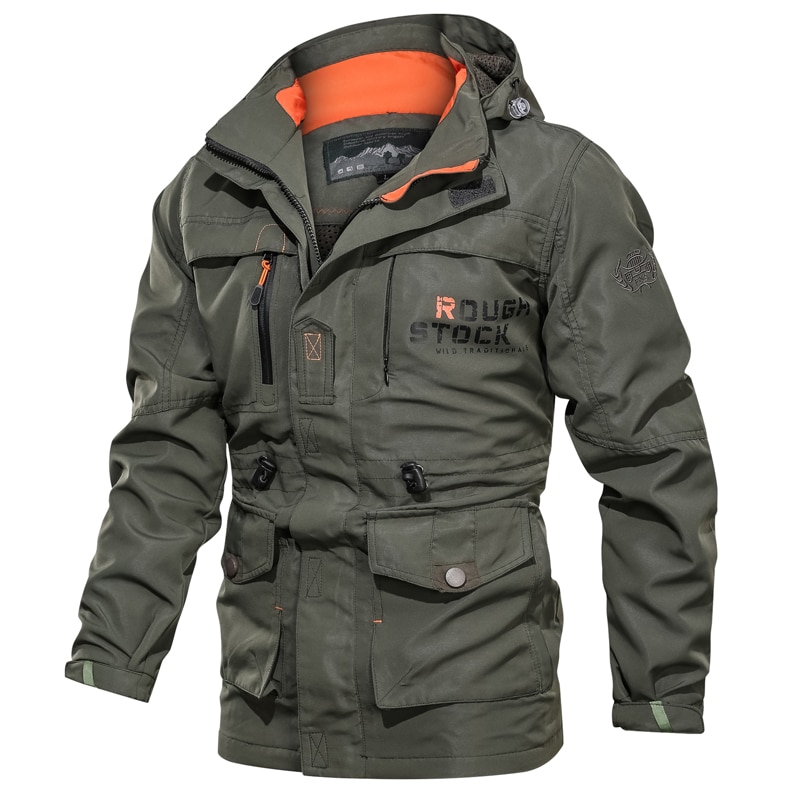 multi pocket winter jacket