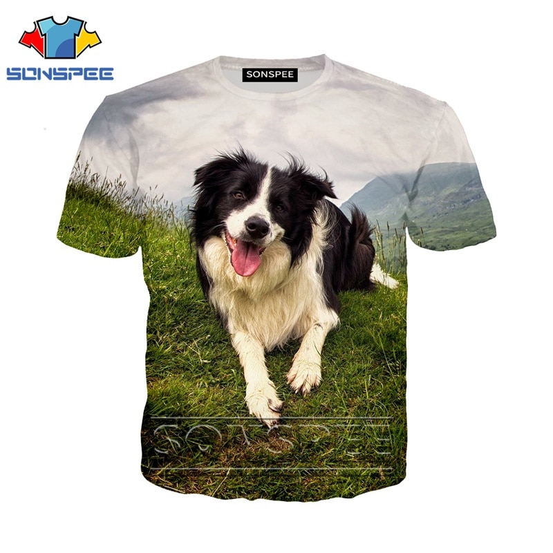 border collie t shirt