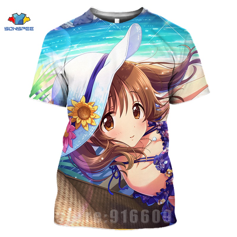 buy summer beach tshirts sexy anime shirts love live kawaii