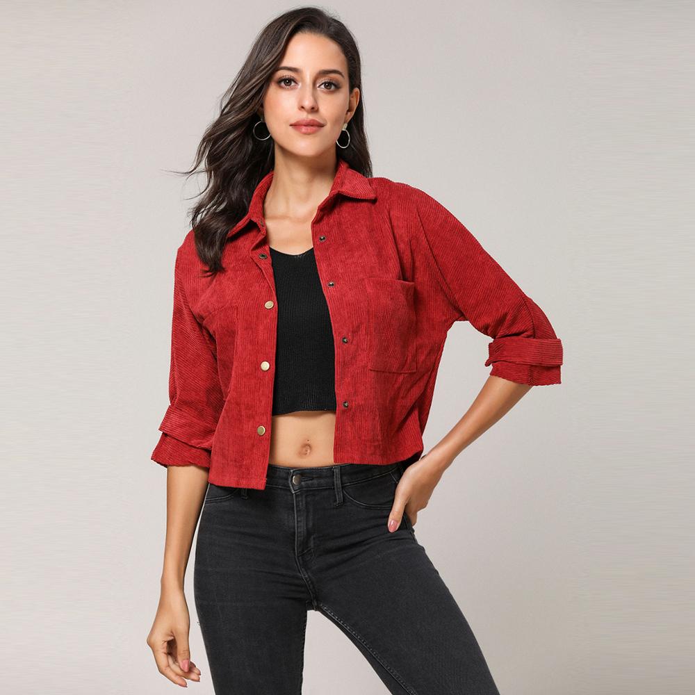 red jacket women