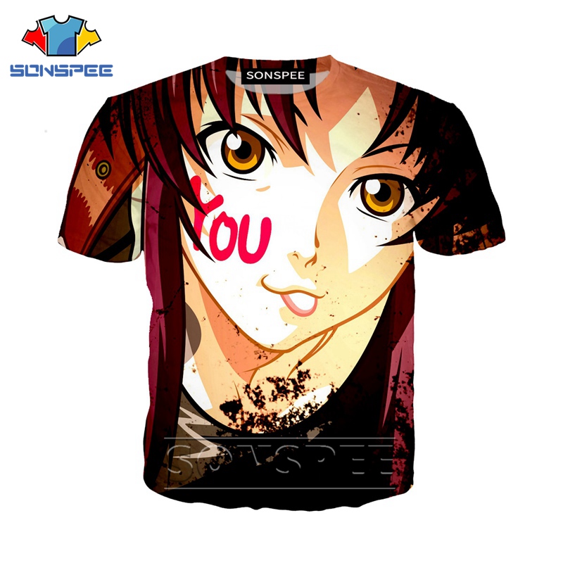 black lagoon anime shirt